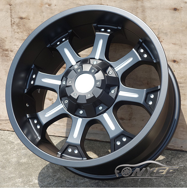 картинка Новые диски TVW R18 6X139,7 ET20 J9 черный мат магазин  StreetTuning 