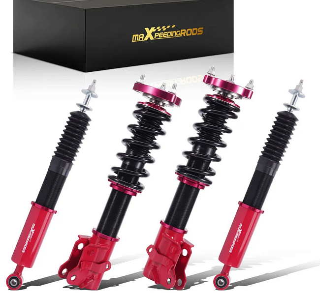 картинка Винтовая подвеска койловеры Maxpeedingrods для Honda Civic 2006-2011 магазин  StreetTuning 