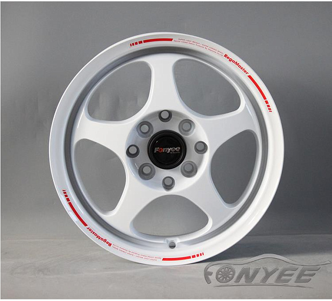 картинка Новые диски Regamaster R14 4X100/4X114,3 ET35 J5,5 белые магазин  StreetTuning 