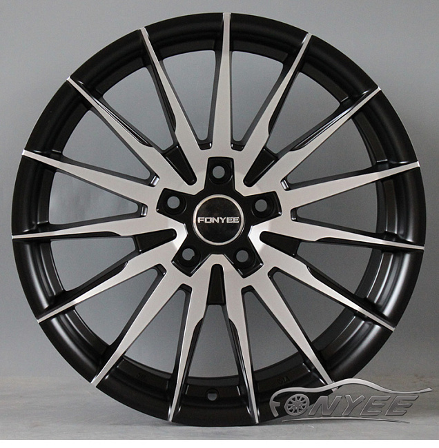 картинка Новые диски WORK URBANZONE FERVORE R18 5X115 ET33 J8,0 черные с серебром магазин  StreetTuning 