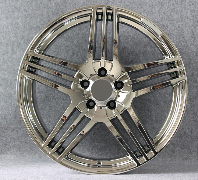 картинка Новые диски Mersedes AMG SLS R19 5x112 ET35 J9,5 хром магазин  StreetTuning 