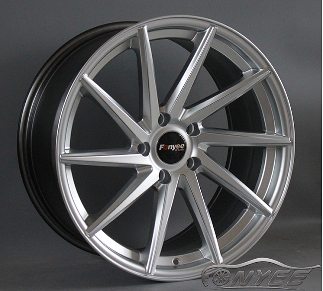 картинка Новые диски Vossen CVT-R Replica R19 5X120 ET35 J10 серебро + черный магазин  StreetTuning 