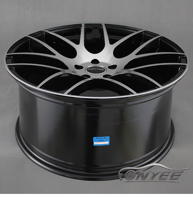 картинка Новые диски Avid 1 R20 5X112 ET35 J9,5 черный + серебро магазин  StreetTuning 