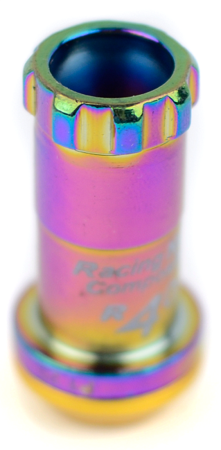 картинка Комплект гаек Kics Racing Composite R40 Неохром M12 x 1.25 магазин  StreetTuning 