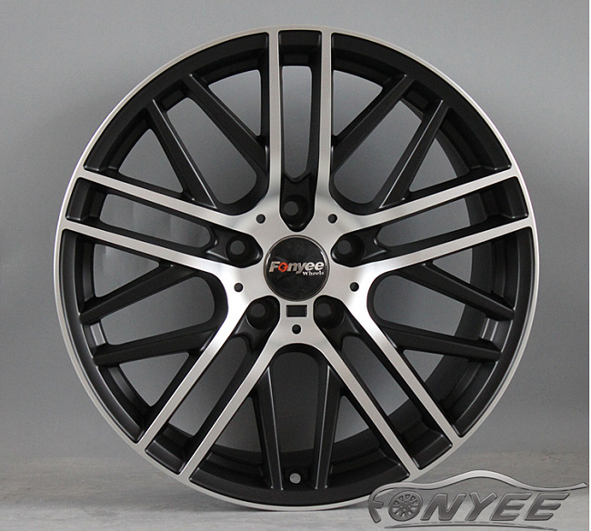 картинка Новые диски BMW 650 M STYLE R18 5X120 ET25 J8,0 черные+серебро магазин  StreetTuning 