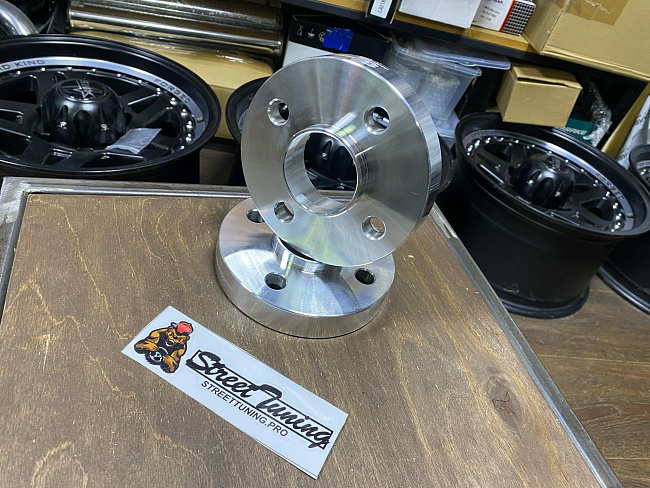 картинка Проставка Starleks 25 мм 4x100 с цо 60.1 сквозная магазин  StreetTuning 