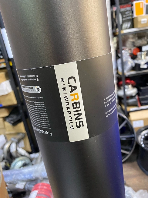 картинка Пленка PET матовая металлик графит серая Carbins магазин  StreetTuning 