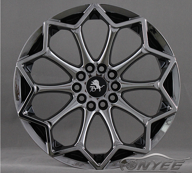 картинка Новые диски B-tiger R17 5X110/5X115 ET35 J7,5 черный хром магазин  StreetTuning 