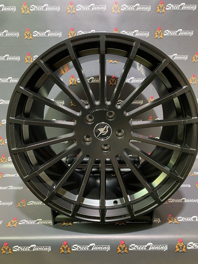 картинка Новые диски Hamann R21 J10/J11.5 ET40/35 5X120 Satin Black от магазина  StreetTuning