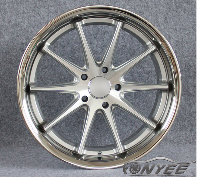 картинка Новые диски Aversus Aurelia R19 J8,5 ET+35 5x115 серебро + хром полка магазин  StreetTuning 