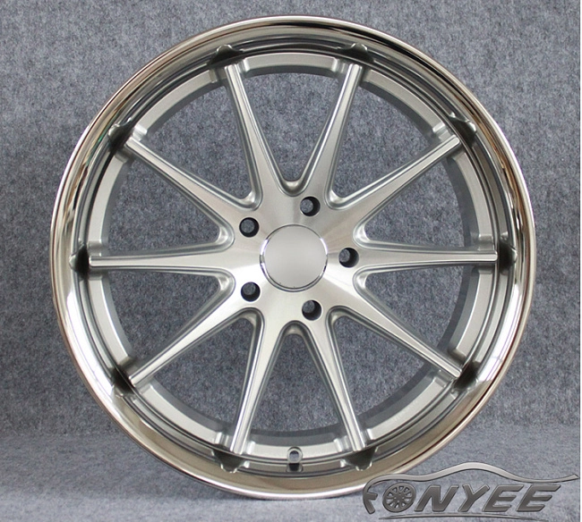 картинка Новые диски Aversus Aurelia R19 J8,5 ET+35 5x115 серебро + хром полка магазин  StreetTuning 