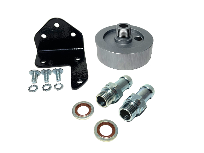 картинка Кронштейн-база выносного фильтра АКПП F02 M20/12ММ магазин  StreetTuning 