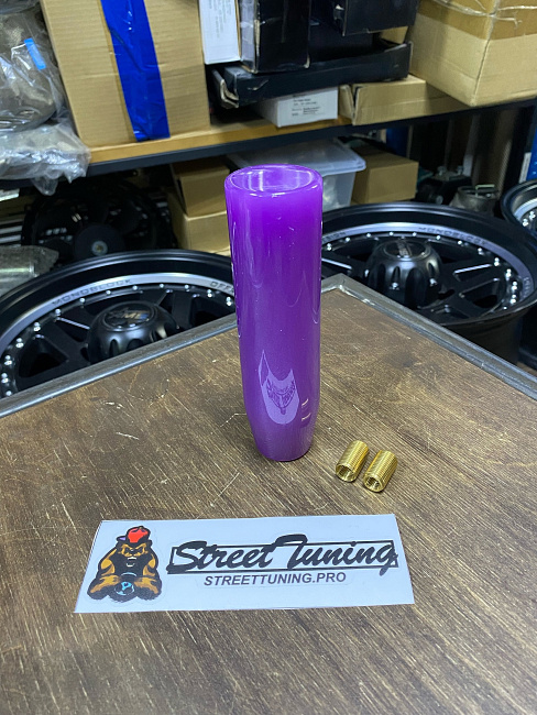 картинка Ручка КПП, цилиндр JDM 15 см, фиолетовая магазин  StreetTuning 