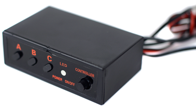 картинка Стробоскопы Led Flash Light, красно-синие -  4 шт магазин  StreetTuning 