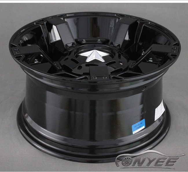 картинка Новые диски KMC XD series Rockstar 2 R16 6X139,7 ET-10 J8 черный глянец магазин  StreetTuning 