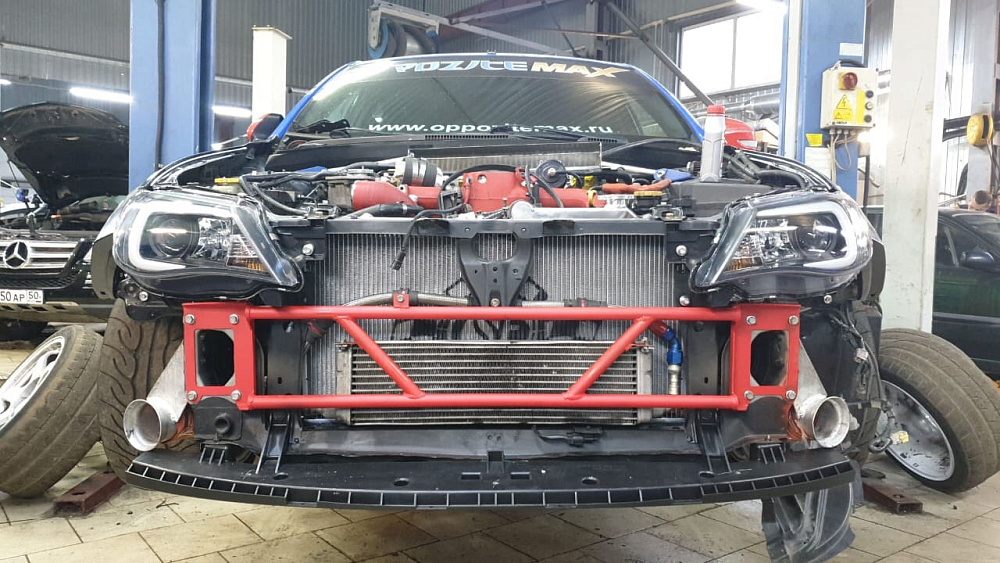 картинка Распорка лонжеронов для Subaru Impreza GR,GH,GRB от магазина  StreetTuning