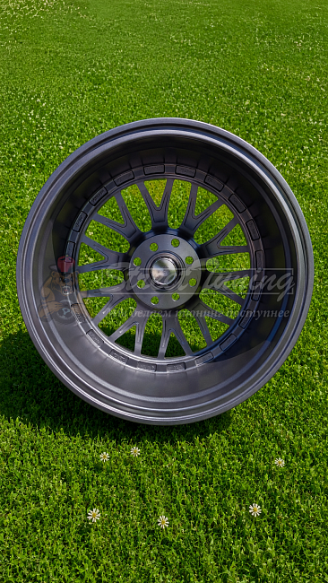 картинка Новые диски BBS LM R17 J8.5 ET30 4x100/4x114.3 графит+ серебро магазин  StreetTuning 