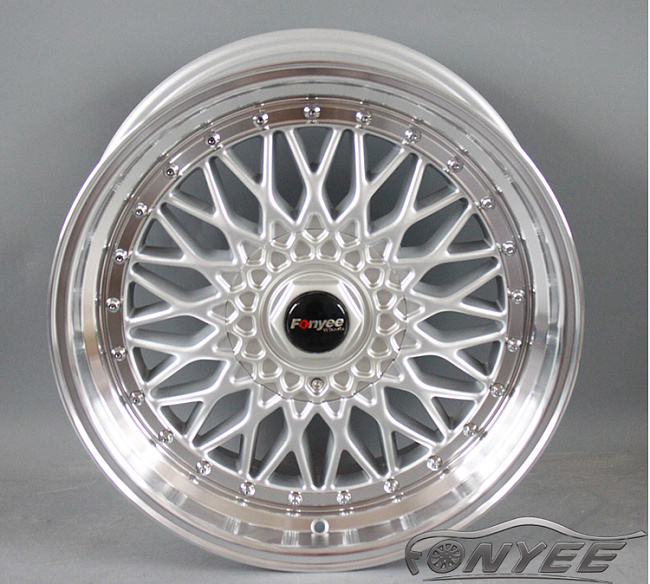 картинка Новые диски BBS RS R17 5X114,3/5X100 ET15 J10 серебро + полированная полка магазин  StreetTuning 