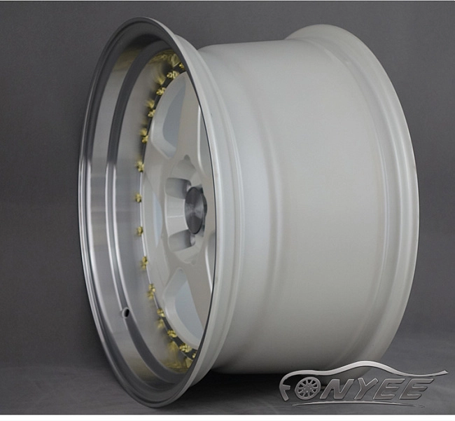 картинка Новые диски Rotiform R17 5x112 ET10 J10 перламутровый + полированная полка магазин  StreetTuning 