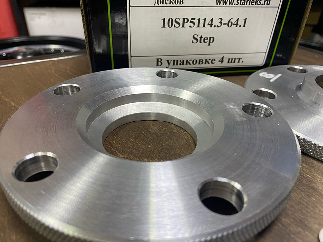 картинка Проставка Starleks 10 мм 5x114.3  цо 64.1 - РФ магазин  StreetTuning 