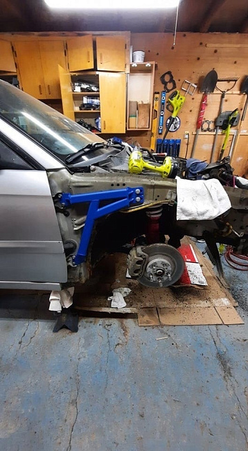 картинка Комплект усилителей под передние крылья для Subaru Legacy Outback BE BH магазин  StreetTuning 