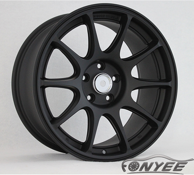 картинка Новые диски Bnsure Wheels R18 J8,5 ET30 5x114,3 черный мат магазин  StreetTuning 