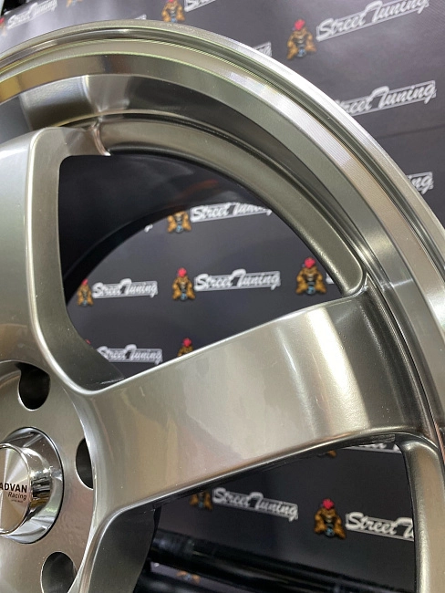 картинка Новые диски Advan GT Flow Forming R19 J8.5 ET35 5x114.3 Hyper Black магазин  StreetTuning 