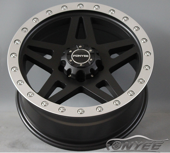 картинка Новые диски MVF-968 R16 5X114,3 ET15 J7 черный мат + серебро магазин  StreetTuning 