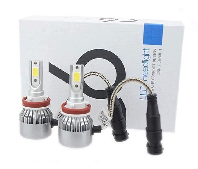 картинка LED ксенон C6 H11 - светодиодный 6000k магазин  StreetTuning 