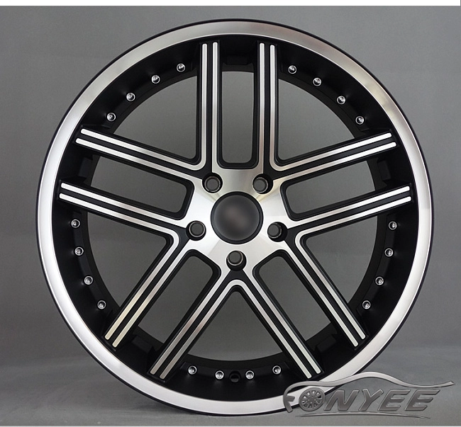 картинка Новые диски Koko Kuture Intake R20 5х120 ET20 J10 черный мат + серебро магазин  StreetTuning 