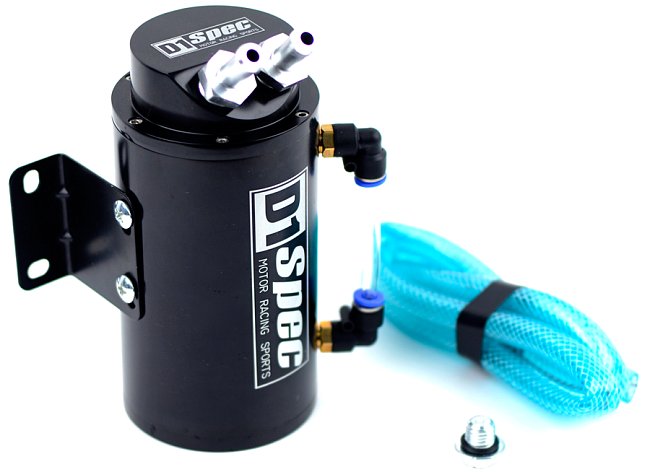 картинка Маслоуловитель D1 Style черный магазин  StreetTuning 