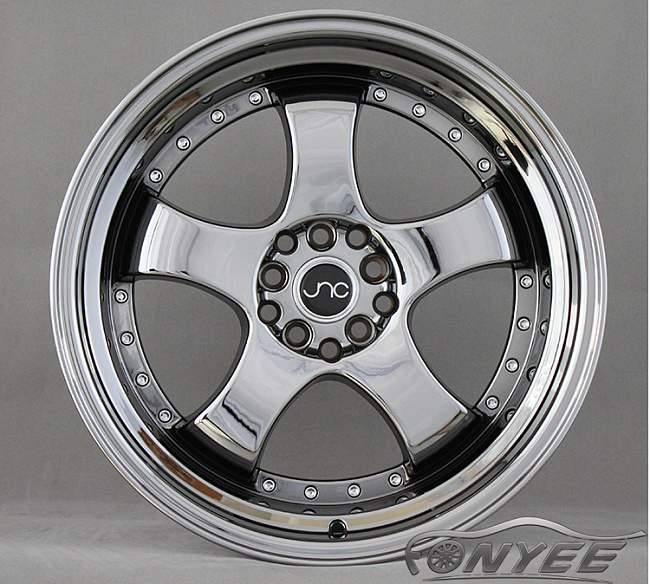 картинка Новые диски JNC 017 R18 5X114,3-100 ET25 J9,5 хром магазин  StreetTuning 