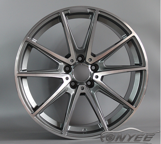 картинка Новые диски AMG MCF R19 5x112 ET35 J9,5 серый + серебро магазин  StreetTuning 