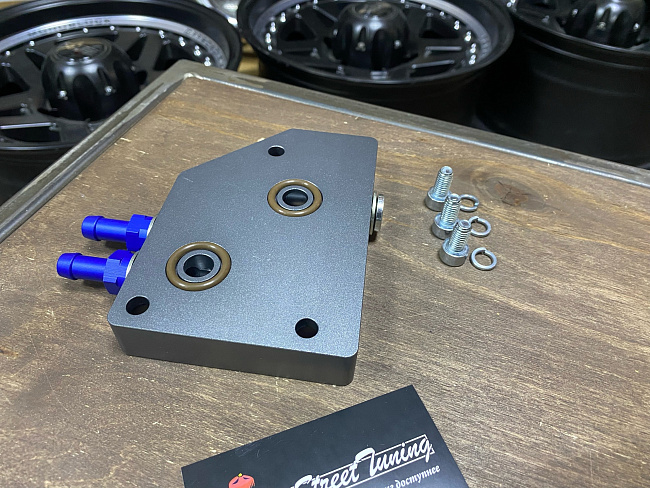 картинка Адаптер-проставка для доп.радиатора CVT toyota K310 K311 K312 магазин  StreetTuning 