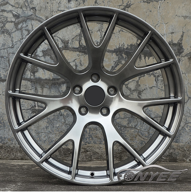 картинка Новые диски Staggered Hellcat R20 5х115 ET21 J9 серый глянец магазин  StreetTuning 