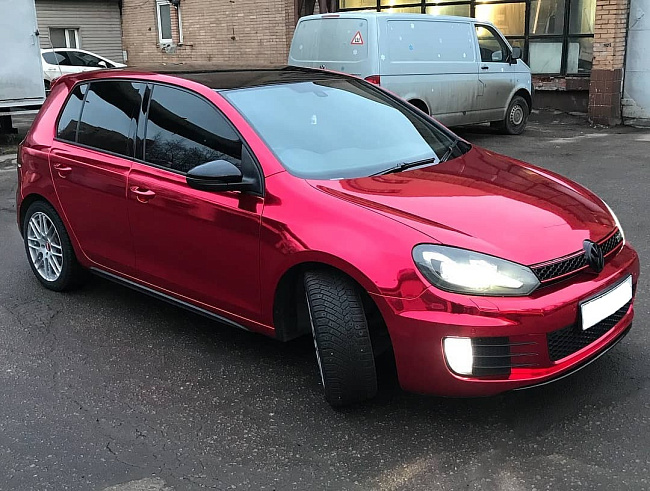 картинка Красный хром Carbins USA (1.52м х 18м) магазин  StreetTuning 