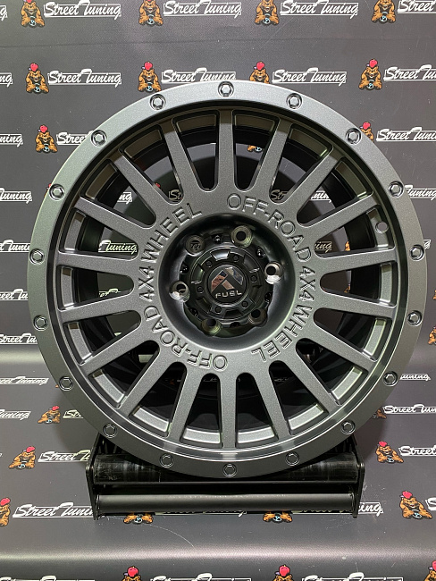 картинка Новые диски FUEL R18 J9 ET0 6X139.7 Matt Gray магазин  StreetTuning 