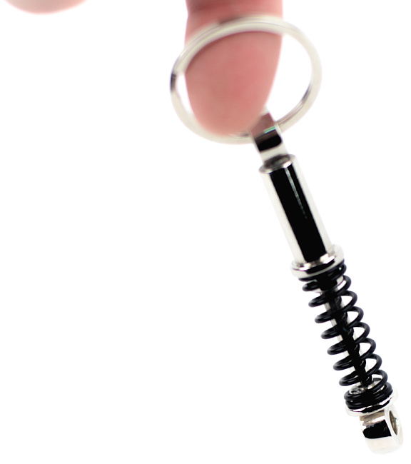 картинка Брелок стойка черный магазин  StreetTuning 