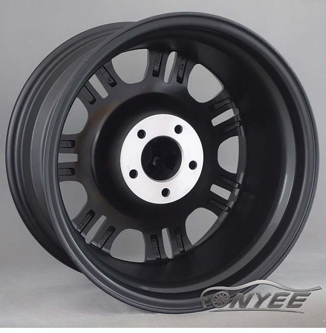 картинка Новые диски Racing 4x4 R17 5x127 ET-12 J9 черный мат магазин  StreetTuning 