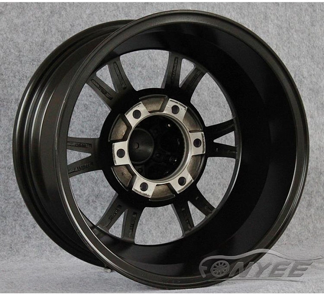 картинка Новые диски Powcan модель 9 R16 6X139,7 ET0 J8 черный глянец + серебро магазин  StreetTuning 