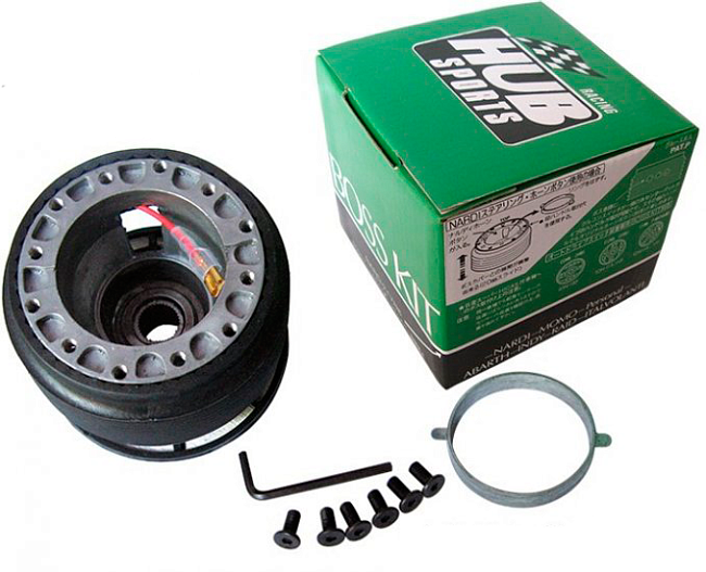 картинка Адаптер для установки спортивного руля на Mitsubishi E50-E80, HUB-OM-141 магазин  StreetTuning 