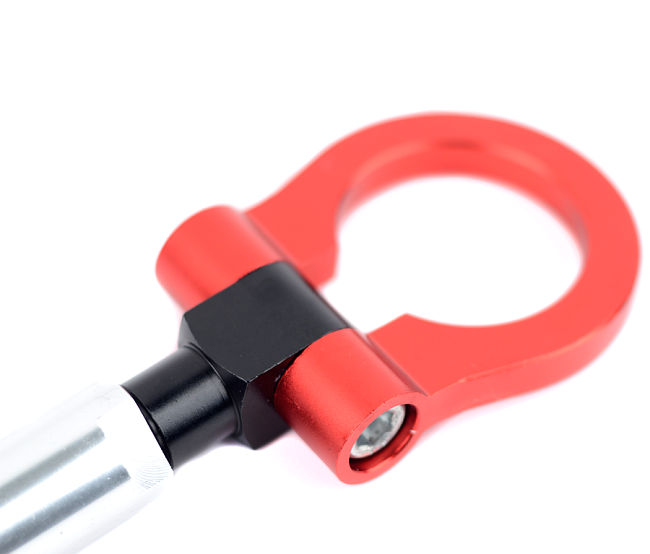 картинка Буксировочное кольцо Benen Style красное - резьба 22 мм магазин  StreetTuning 