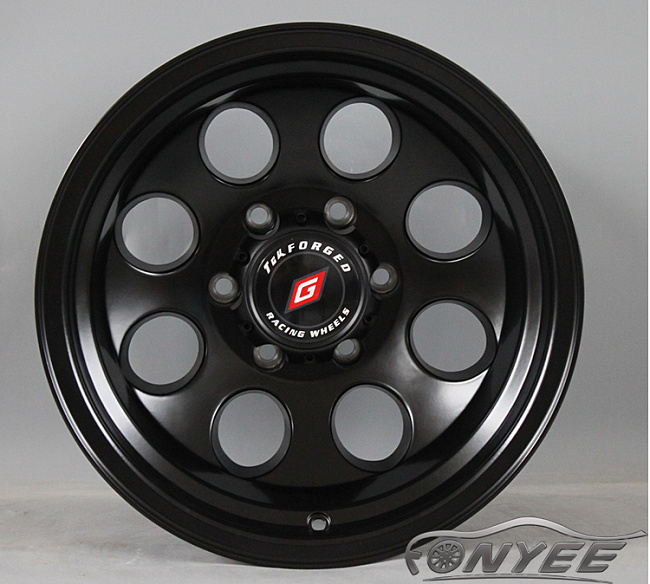 картинка Новые диски GT wheels style 2 R16 6x139,7 ET-44 J10 черный мат магазин  StreetTuning 