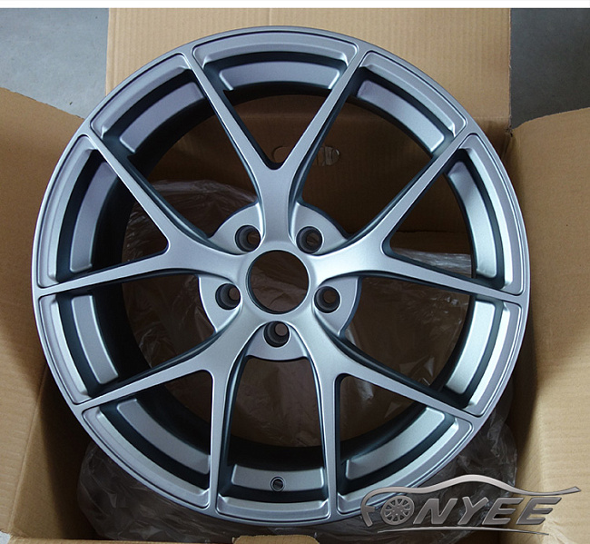 картинка Новые диски BBS CI-R R19 5X114,3 ET35 J9,5 серый мат магазин  StreetTuning 
