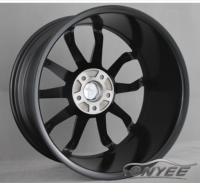 картинка Новые диски HRE S201 Replika R19 5X108 ET35 J9,5, черные + серебро магазин  StreetTuning 