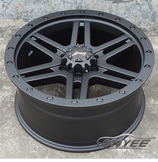 картинка Новые диски MVF-958 R20 6X139,7 ET10 J9 черный мат магазин  StreetTuning 