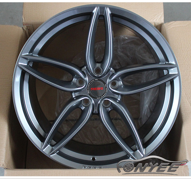 картинка Новые диски Rebs R19 5х114,3 J9,5 ET45 темно серые магазин  StreetTuning 