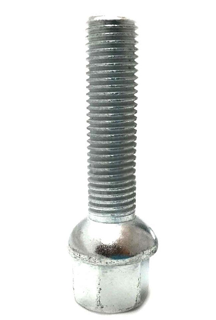 картинка Колесный болт Starleks M14x1.5 высота 70 мм, сфера, ключ 17 мм, цинк магазин  StreetTuning 