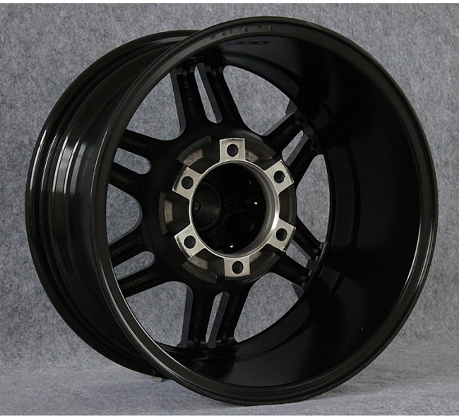 картинка Новые диски Powcan модель 13 R16 6X139,7 ET-13 J8 серебро + черный глянец магазин  StreetTuning 