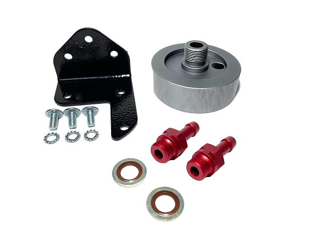 картинка Кронштейн-база выносного фильтра АКПП F03 - M20/8мм магазин  StreetTuning 